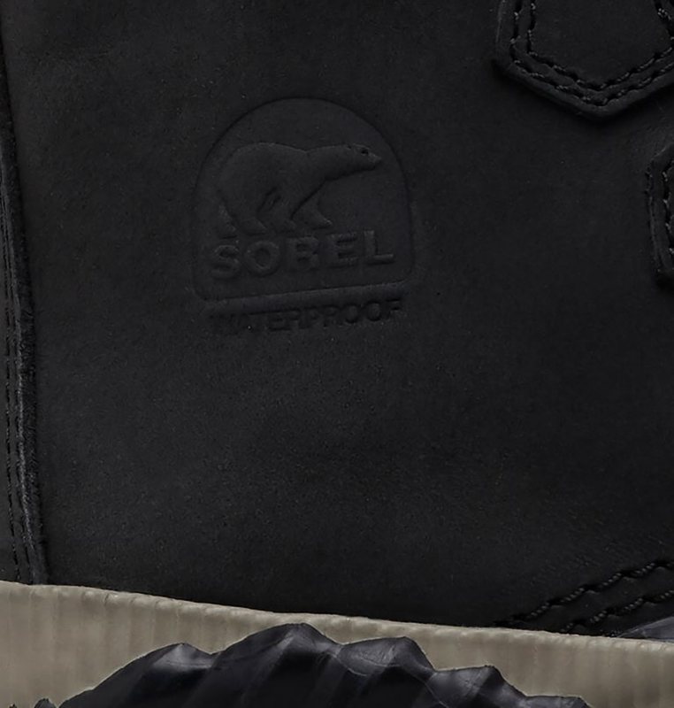 Botines Sorel Mujer - Out N About™ Plus Bajas Negras - 98712-UQZG